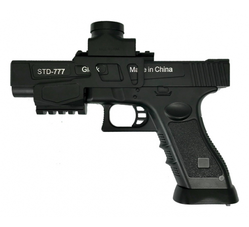Пистолет бластер Angry Ball Glock (777)
