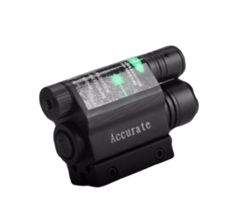 Лазерный целеуказаель (ЛЦУ) + подствольный фонарь RealArm BST-7 зел.