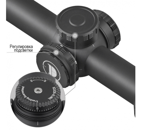 Оптический прицел DISCOVERY ED-AR 1-6X24IR FFP FW30