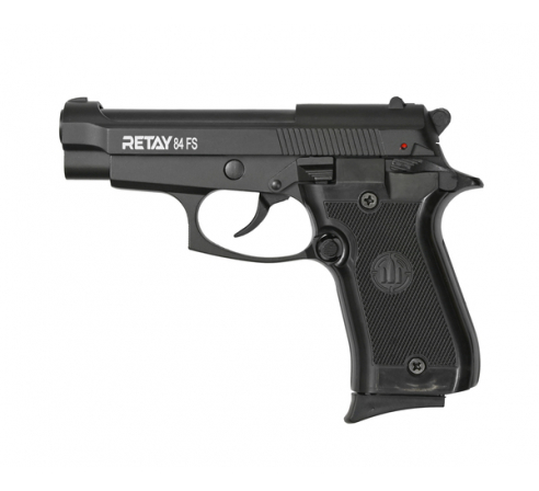 Пистолет охолощенный СХП RETAY MOD84 (beretta) 9mm P.A.K, черный