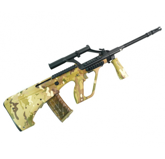 Страйкбольный автомат  APS Steyr AUG-A1 PARA Adjustable Scope (630mm), AEG, металл, пластик - KU904M