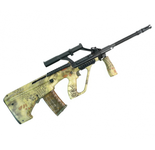 Страйкбольный автомат APS Steyr AUG-A1 Military Adjustable Scope(790mm)AEG,металл,пластик, KU902HL