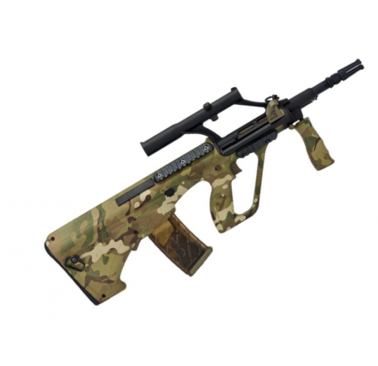 Страйкбольный автомат APS Steyr AUG-A1 PARA Adjustable Scope (630mm), AEG, металл, пластик - KU904AU